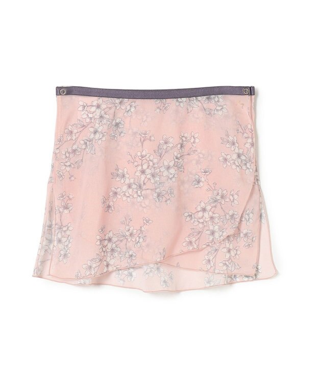 Chacott 【MAY NAGAHISA】ジュニア スカート ピンクプリント