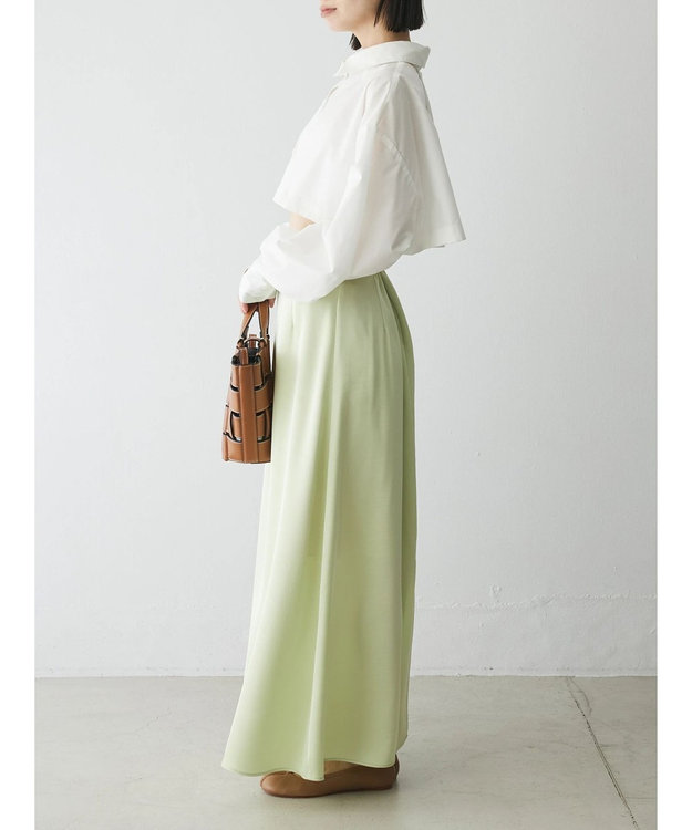 Green Parks AnriettMusee ２ＷＡＹオーバーサイズシャツ Off White