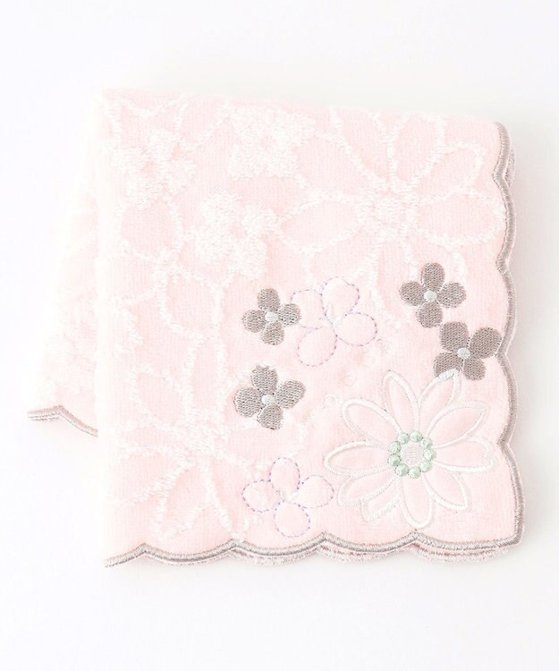 TOCCA 【TOWEL COLLECTION】DAISY GARDEN TOWELCHIEF タオルチーフ ピンク系