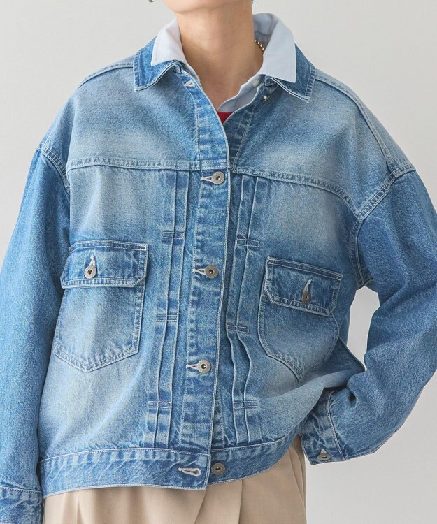 AMERICAN HOLIC デニムオーバージャケット Indigo