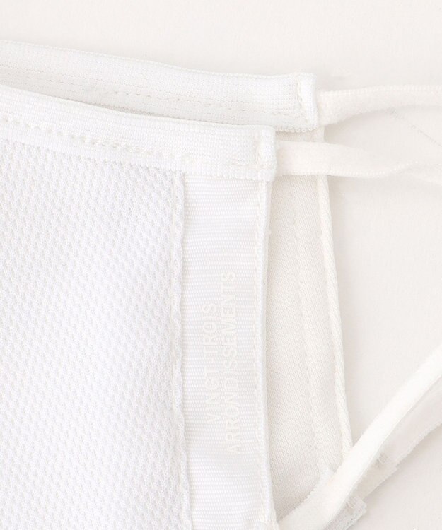 23区GOLF お肌へのやさしさとスタイリッシュさを両立【UNISEX】【保湿/日本製】マスク ホワイト系