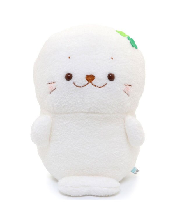 Mother garden しろたん もふもふ お座り ぬいぐるみ 【単品】 クローバーしろたん