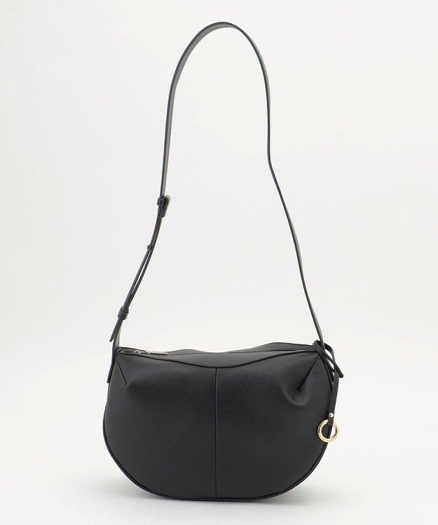 組曲 【人気につき再入荷！】ハーフムーンショルダー バッグ ブラック系