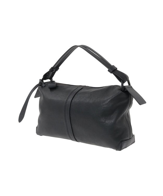 genten ライトシープ　ボストン型トートバッグ ダークグレー