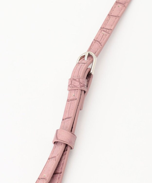 LA BAGAGERIE 【MONICA】トライアングルマルチショルダーバッグ ピンク