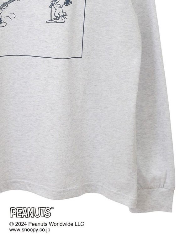 Green Parks ■ＰＥＡＮＵＴＳ　バンドロンＴ Light Gray Mixture