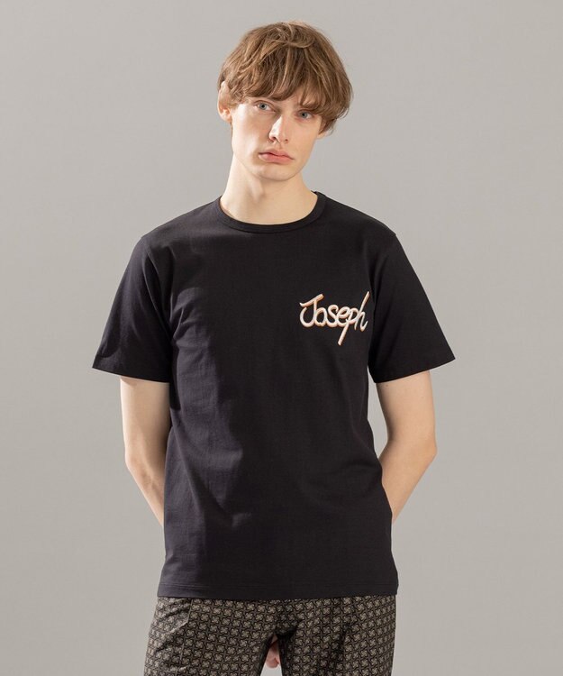 JOSEPH HOMME ロゴタイププリント  Tシャツ ブラック系3