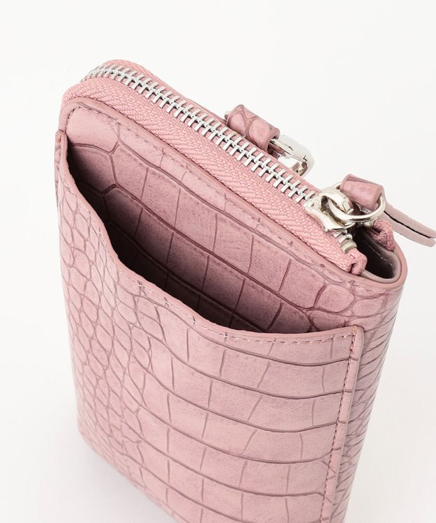 LA BAGAGERIE 【MONICA】トライアングルマルチショルダーバッグ ピンク