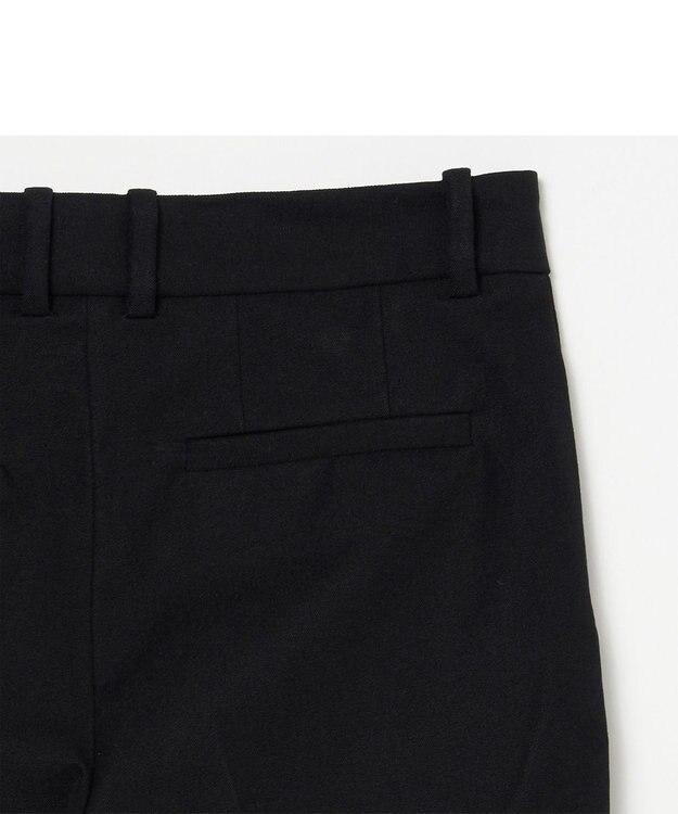 JOSEPH 【FOUNDATIONS】ギャバジンストレッチ　スリムストレートトラウザーズ Black