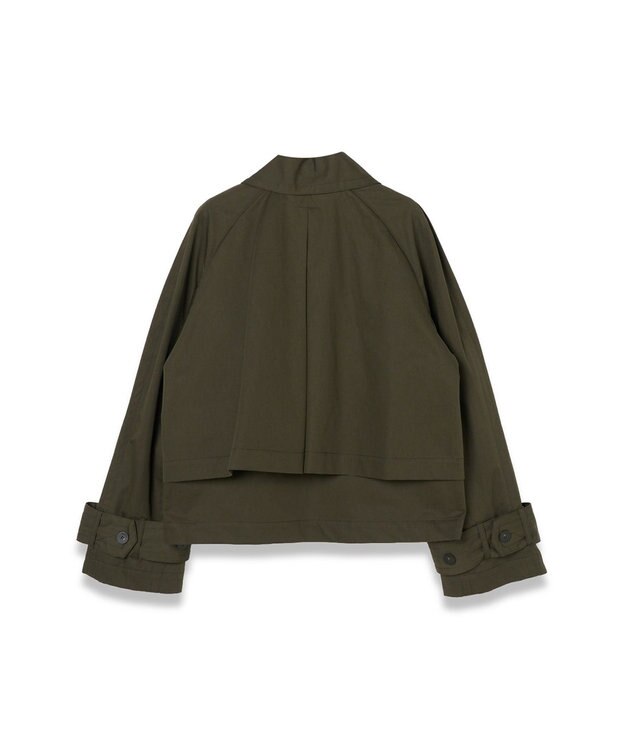 JOSEPH コットンブレンド　トレンチジャケット Palm Leaf