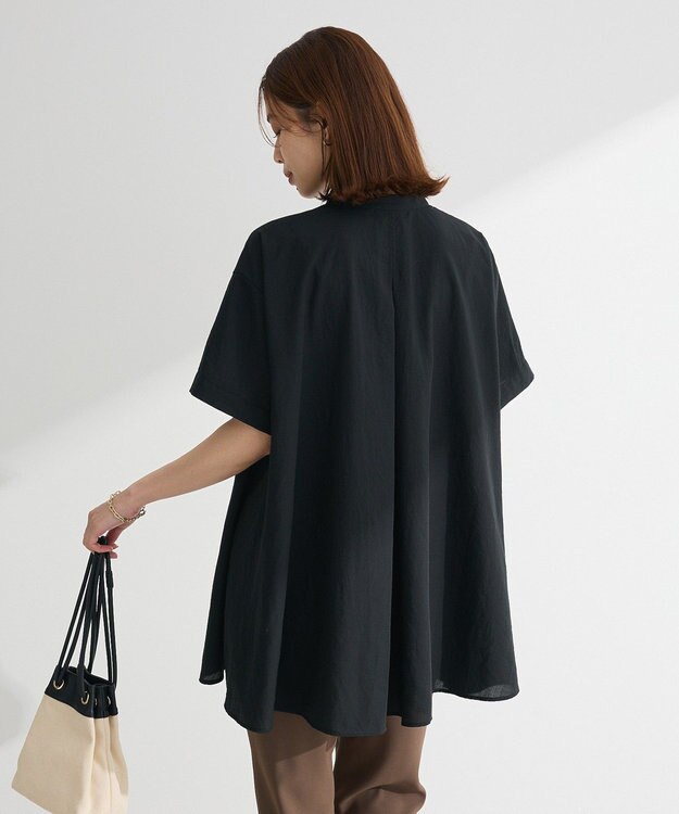 Green Parks ウエストタックシャツチュニック Camel