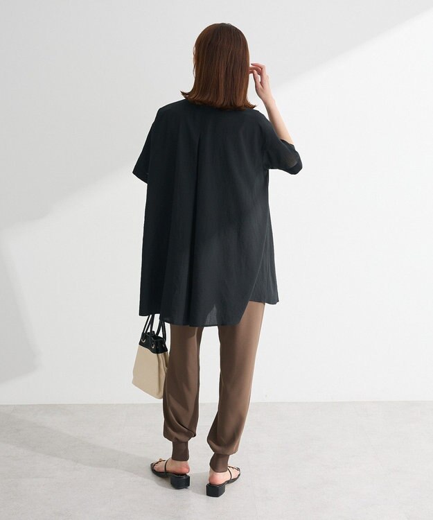 Green Parks ウエストタックシャツチュニック Camel