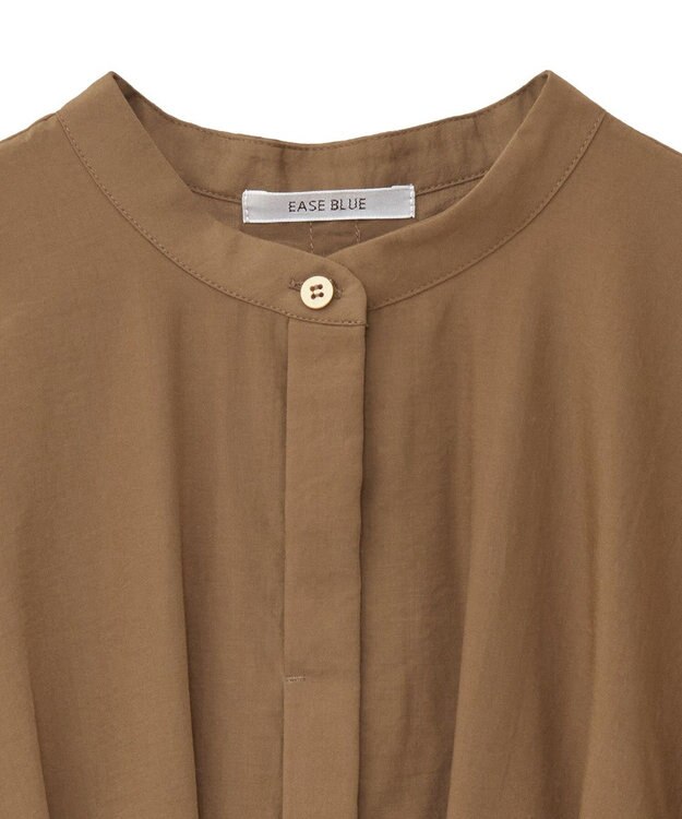 Green Parks ウエストタックシャツチュニック Camel