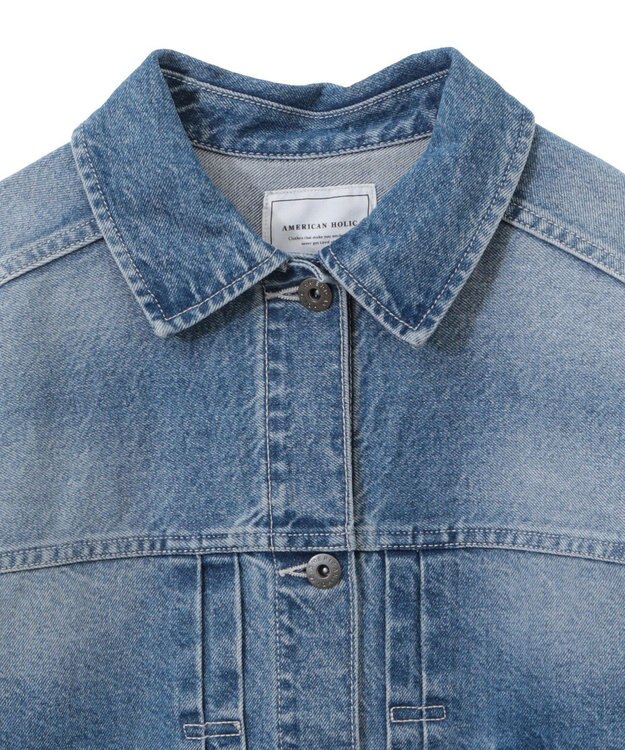 AMERICAN HOLIC デニムオーバージャケット Indigo