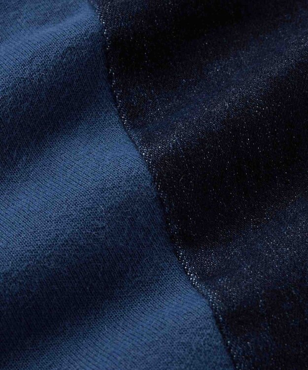 MIKI HOUSE HOT BISCUITS 【80-120cm】 ストレッチ素材 パンツ インディゴブルー