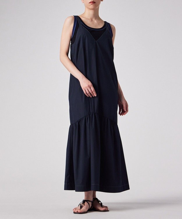 Paul Smith タイプライター キャミワンピース ネイビー