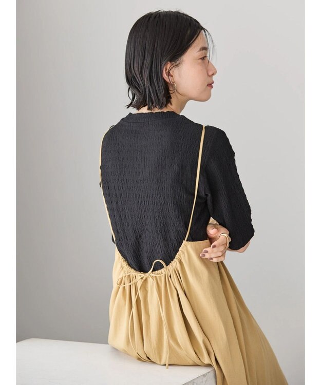 AMERICAN HOLIC フクレジャガードカットプルオーバー Black