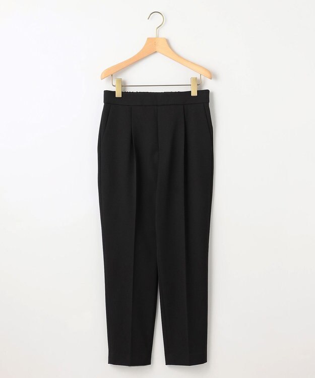 組曲 【KUMIKYOKU NAVY】ウーステッドライククロス イージーパンツ ブラック系