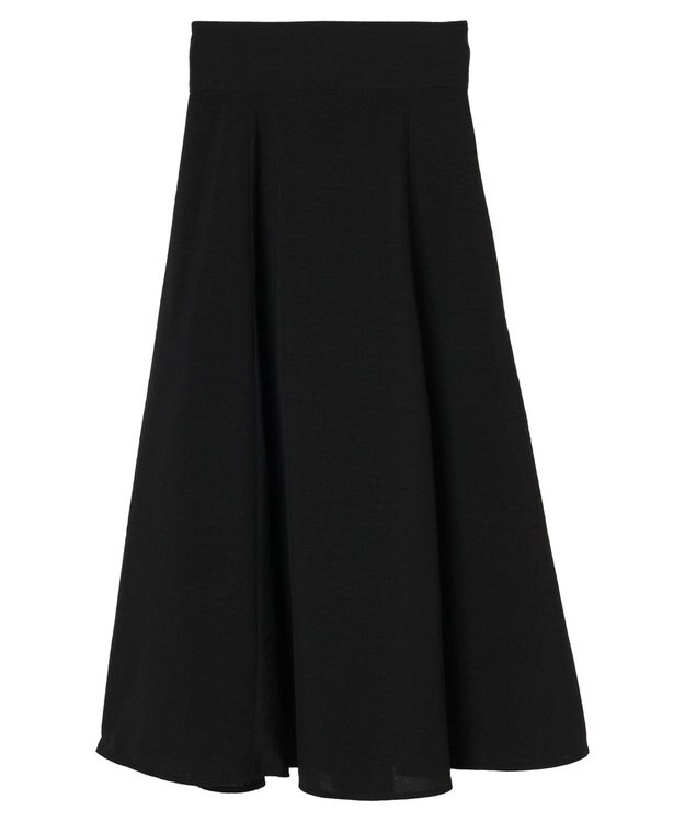 earth music&ecology バックレースアップスカート Black