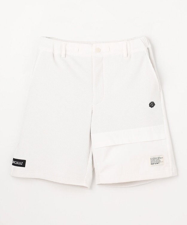 PW CIRCULUS 【MEN】ワッフルショーツ 2026年モデル ゴルフ ホワイト系