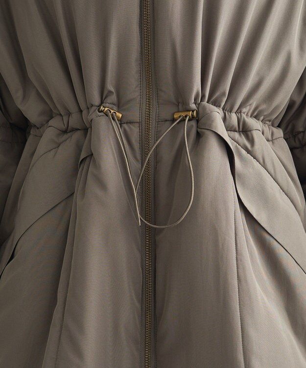 Green Parks ・ｓｗｉｎｇ　ｂｙ　中綿スタンドカラーミリタリーコー Khaki