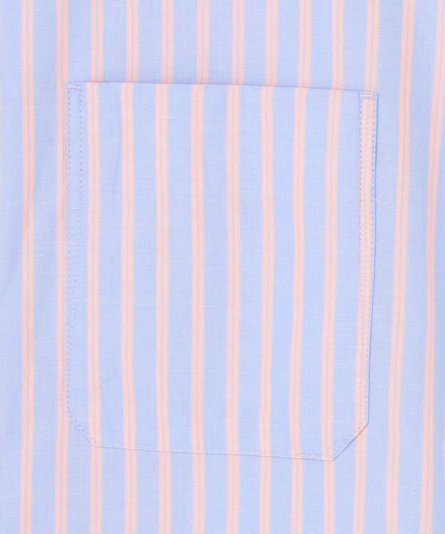 J.PRESS YORK STREET 【WOMEN】コットンタイプライター ドレープシャツ サックスブルー系2