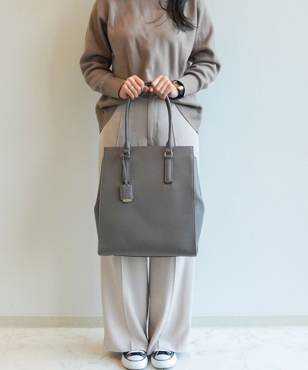 ACE BAGS & LUGGAGE 【PCケース付・A4収納】【雑誌掲載】Jewelna Rose OLバッグ エト トートバッグ 縦型 11932 ジュエルナローズ 通勤 チャコール