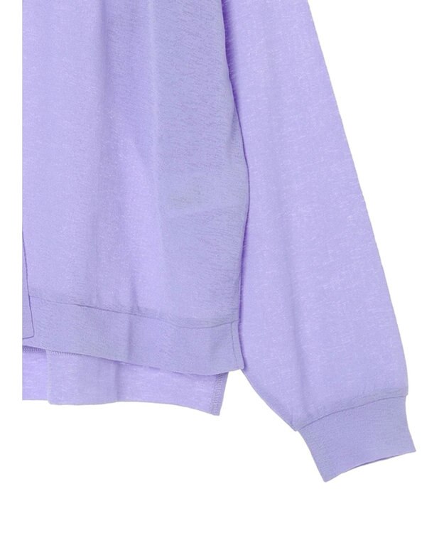 Green Parks Ｖネックシアーカットカーディガン Purple