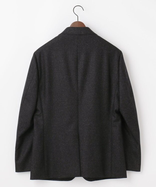 JOSEPH ABBOUD 【キングサイズ・ソフト/JAPANファブリック/LIBERTY柄裏地】ムリネフランネル ジャケット グレー系