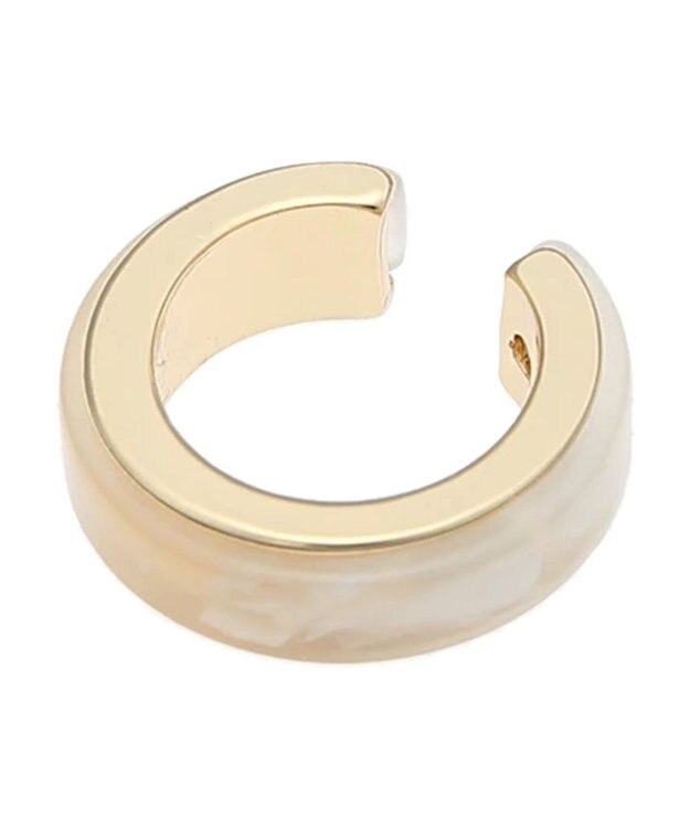 Green Parks ｅｖｅｒｙ　ｗａｌｋ．パール×アクリルイヤカフクリップ Gold