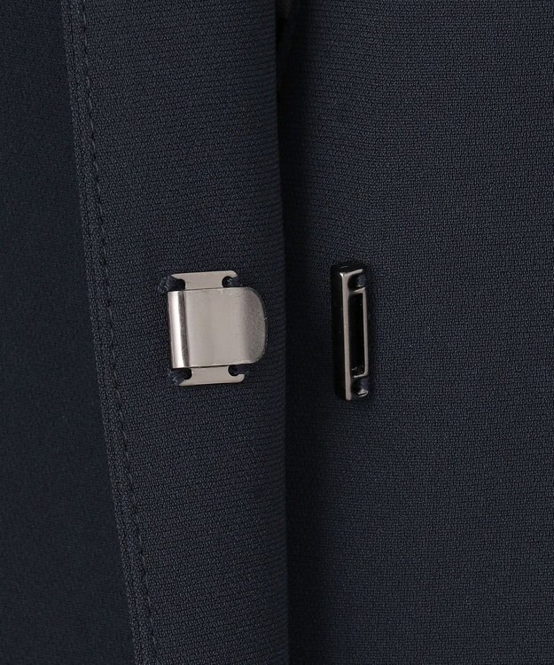 J.PRESS LADIES 【セットアップ対応・洗える】セラテリーダブルクロス ジレ ネイビー系