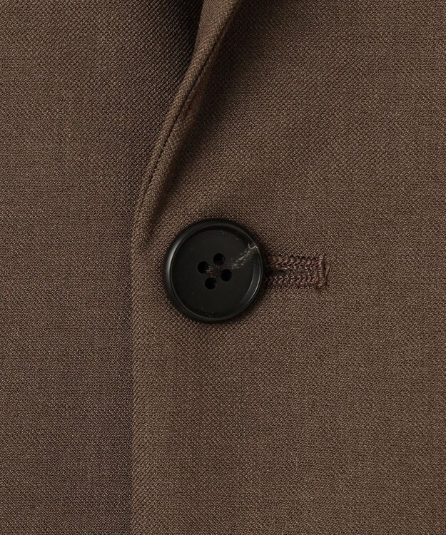 UNFILO MENS フレキシブルウェア テーラードジャケット [23年秋冬商品] ブラウン