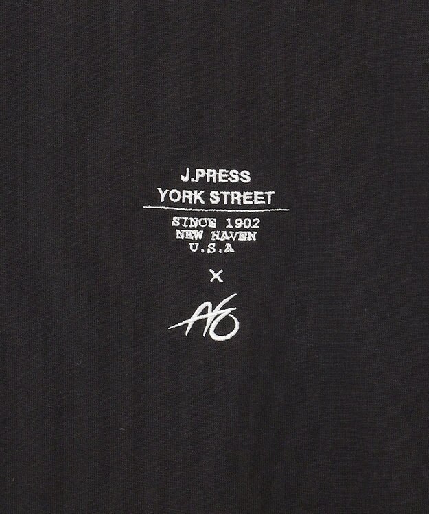 J.PRESS YORK STREET 【UNISEX】【NAO YOSHIHARAコラボ】MAIKO グラフィック Tシャツ ブラック系