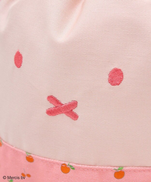 Green Parks ｍｉｆｆｙ／フルーツプリントきんちゃくＢａｇ Pink