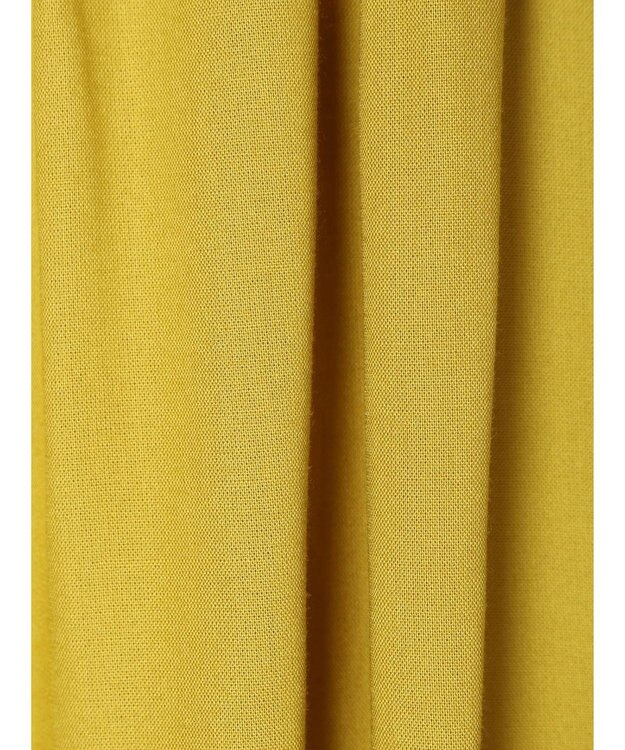 earth music&ecology ドロストギャザードッキングＴシャツ Yellow