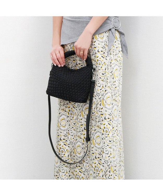 UNBILLION カシュカシュ cachecache / 2wayメッシュミニショルダー ブラック