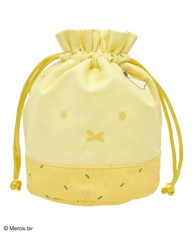 Green Parks ｍｉｆｆｙ／フルーツプリントきんちゃくＢａｇ Yellow