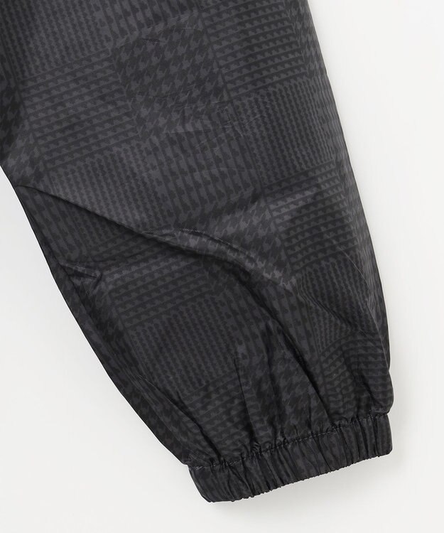 MOONBAT FLAT PURE レインコート チェック柄 リュック対応 ユニセックス 収納袋付き チャコールグレー