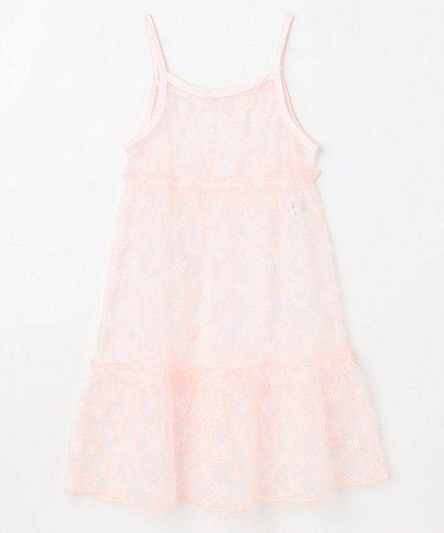 ANY KIDS チュールキャミソール付き ワンピース ピンク