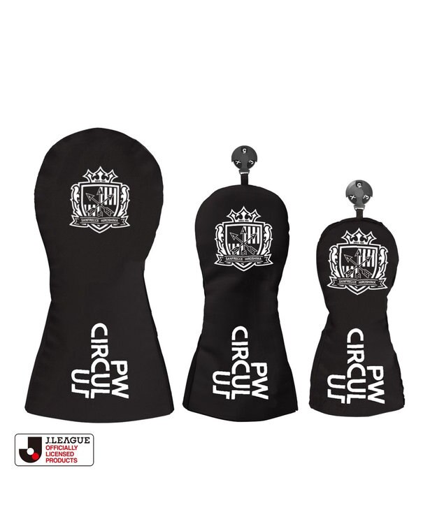 PW CIRCULUS 【UNISEX】J.LEAGUE ヘッドカバー J1所属の20クラブコラボ ゴルフ サンフレッチェ広島