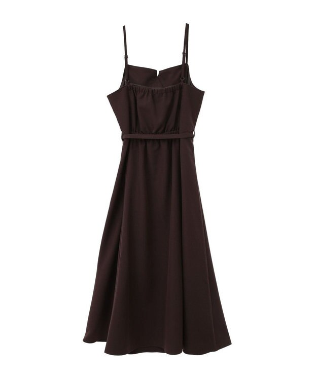 earth music&ecology トレンチ風キャミワンピース Chocolat