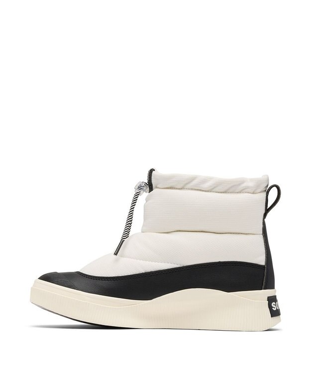 SOREL SOREL/ アウトアンドアバウト4 パフィーウォータープルーフ /ソレル Sea Salt, Black