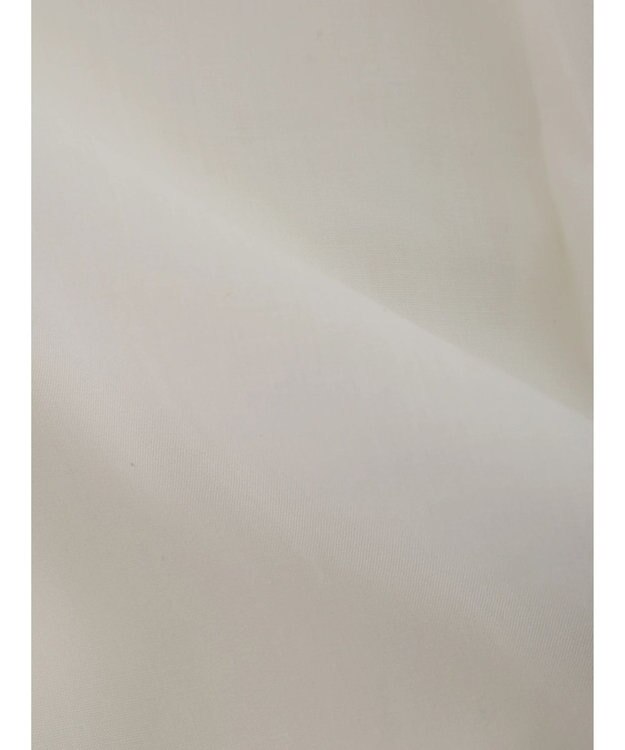 earth music&ecology ロゴ刺繍シャツ Off White