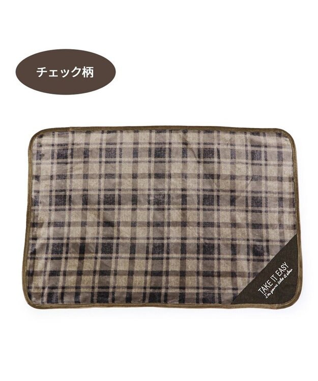 PET PARADISE ペットパラダイス ブランケット 《チェック柄》 90cm×60cm チェック柄