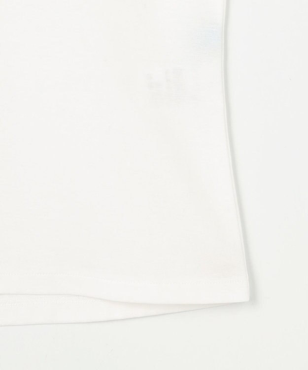 組曲 コットンポンチシア－スリーブ ブラウス アイボリー系