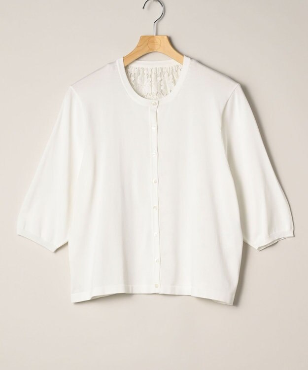 ONWARD Reuse Park 【組曲】ニット春夏 オフホワイト