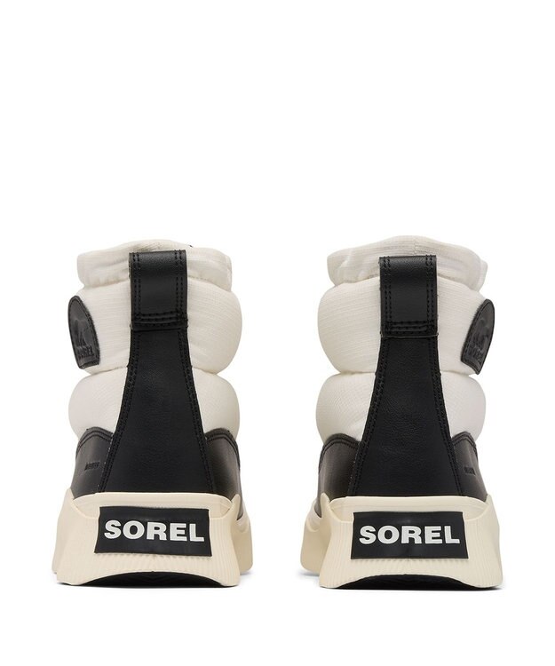 SOREL SOREL/ アウトアンドアバウト4 パフィーウォータープルーフ /ソレル Sea Salt, Black