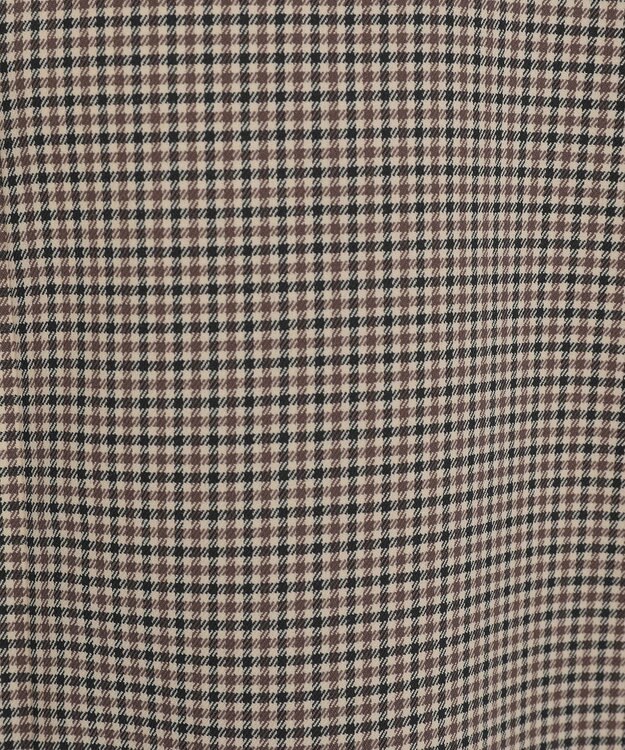 Green Parks ノースリーブチェックジレ Brown