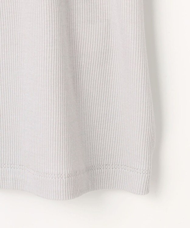 ANY 袖ドットチュールコンビインナー ライトグレー