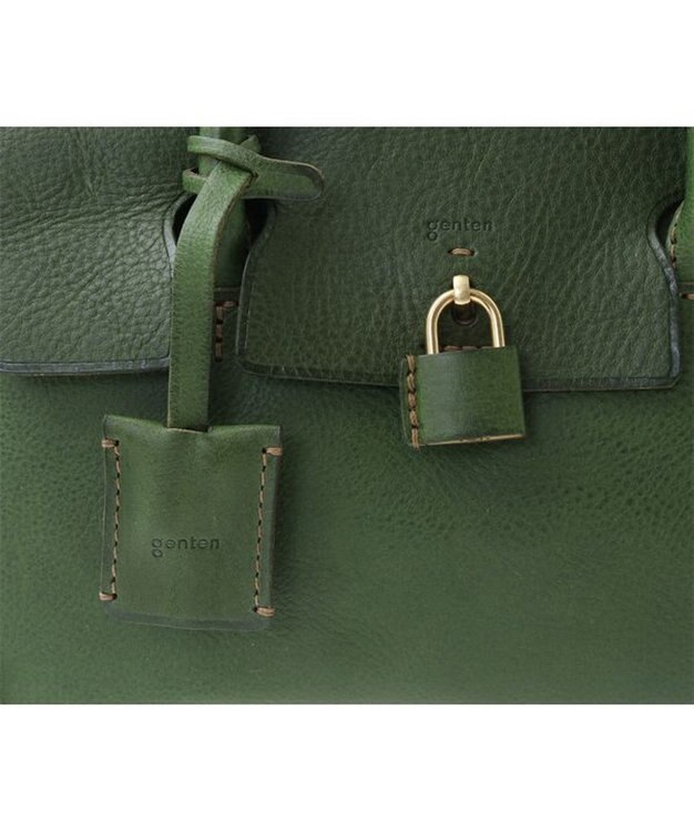 genten ミネルヴァ ミニ2WAYショルダーバッグ グリーン